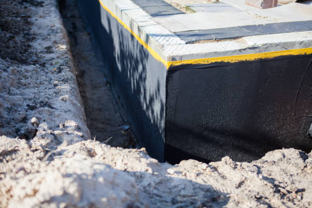 Professional Vapor Barrier Installation technician working in Clyde, NY
